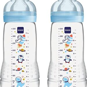 MAM Easy Active Baby Bottle 330ml - 2 Pack
