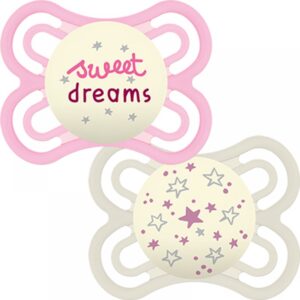 MAM Perfect Night Soother 2 Pack 0+ mths