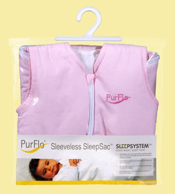 purflo sleepsac 1.0 tog light pink