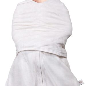 clevamama swaddle bag 2 in 1 cream 0 3 mths