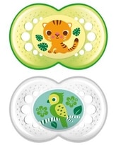 MAM Crystal Soother 2 Pack 6 months +