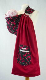 ring sling red cherry