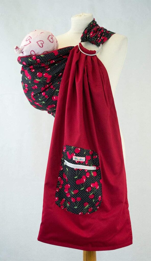 ring sling red cherry