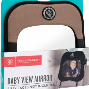 prince lionheart babyview car back seat mirror