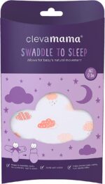clevamama swaddle to sleep coral5