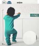 infasense justafit adjustable baby sleepsuits