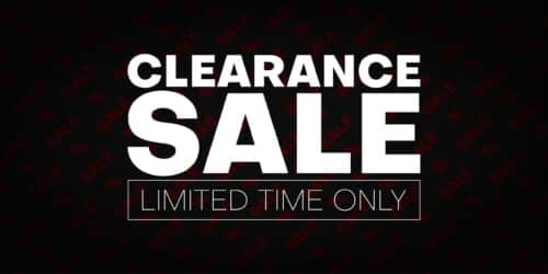daisy baby shop clearance sale promo banner. limited time only.
