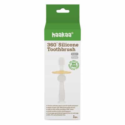 haakaa 360° silicone toothbrush