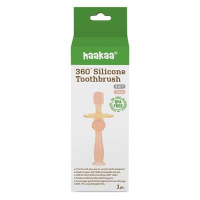 haakaa 360° silicone toothbrush