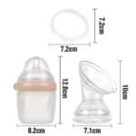 haakaa silicone pump and bottle pack