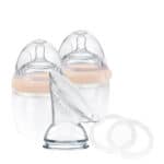 haakaa silicone pump and bottle pack