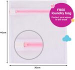 little gubbins reusable bamboo cotton baby wipes 12 pack