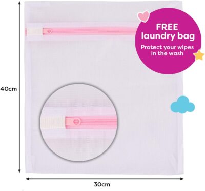 little gubbins reusable bamboo cotton baby wipes 12 pack